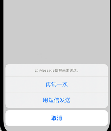 江边乡apple维修iPhone上无法正常发送iMessage信息