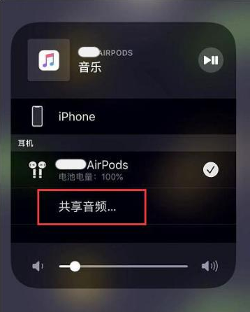 江边乡苹果14音频维修点分享iPhone14音频共享设置方法 